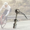 thumbnail image 4 of EeaseCA Quick Release Hub Road Bike Mountain Bike Front & Rear Axle Hollow Shaft Set with Standard Spacing (Silver), 4 of 7