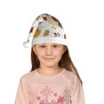 thumbnail image 5 of Cauagu Happy Thanksgiving Pattern Christmas Hat for Kids,Xmas Holiday Hat Santa Hat for Boys & Girls Festive Headwear Accessories for Christmas/New Year/Holiday, 5 of 6