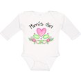 thumbnail image 3 of Inktastic Mimi's Girl- Heart Flowers Girls Long Sleeve Baby Bodysuit, 3 of 5