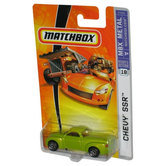 Matchbox MBX Metal (2007) Green Chevy SSR Die-Cast Toy Car #18