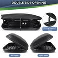 Ataucjin Rooftop Cargo Box Carrier,DualSide Opening Roof Mount Travel