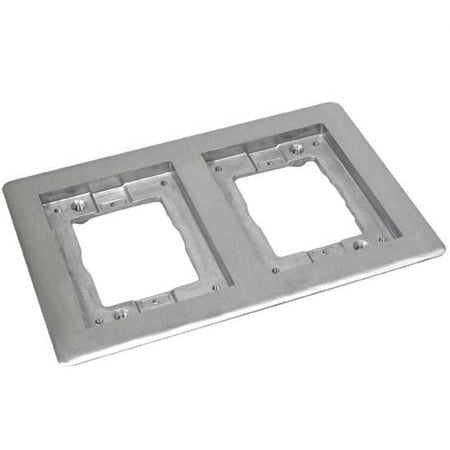 UPC 786564054528 product image for Wiremold 828TCAL 2-Gang, Cover Plate Flange | upcitemdb.com