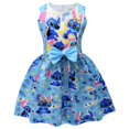 thumbnail image 1 of Robe pour Enfants 2025 Lilo et Stitch, Robe pour Fille Stitch 9406, 1 of 2