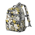 thumbnail image 4 of Bloom Floral Ergonomic Backpack with Adjustable Straps for Teens, 4 of 5