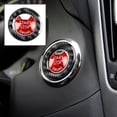 thumbnail image 4 of Cubierta de botón de arranque y parada de motor de carbono, cubierta de embellecedora de para Q50 , de, 4 of 9