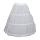 thumbnail image 2 of Crinoline Petticoat Slips Underskirt Vestido corto, accesorios de boda de aro para disfraces, vacaciones, bodas, escenarios, actuaciones, 65cm Soledad Enaguas Crinolina, 2 of 10