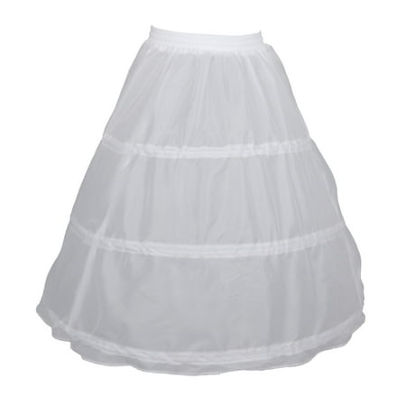 Flower Girl Crinoline Petticoat Clothing Accessories Wedding Accessories Short Dress, for Holiday Wedding Stage Performace Cosplay Decor 65cm