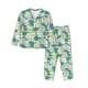 thumbnail image 1 of Fotbe Lotus Flower1 Conjunto de Pijama de Manga Larga para Mujer con Estampado, Ropa de Dormir de 2 Piezas, Conjunto de Casa Suave y Cómodo con Bolsillos-Medium, 1 of 7