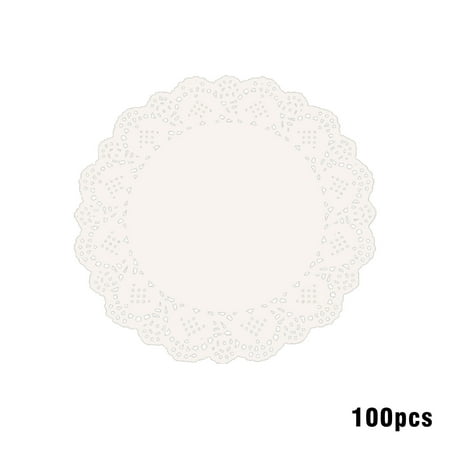 

Yubnlvae Baking trays & trays Lace Fryer Paper Special Tray Baking Paper Round 100pcs Paper Air Bakeware A