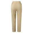 thumbnail image 5 of Pantalon Large Sans Taille Taille Haute pour Femmes Printemps/été, 5 of 5