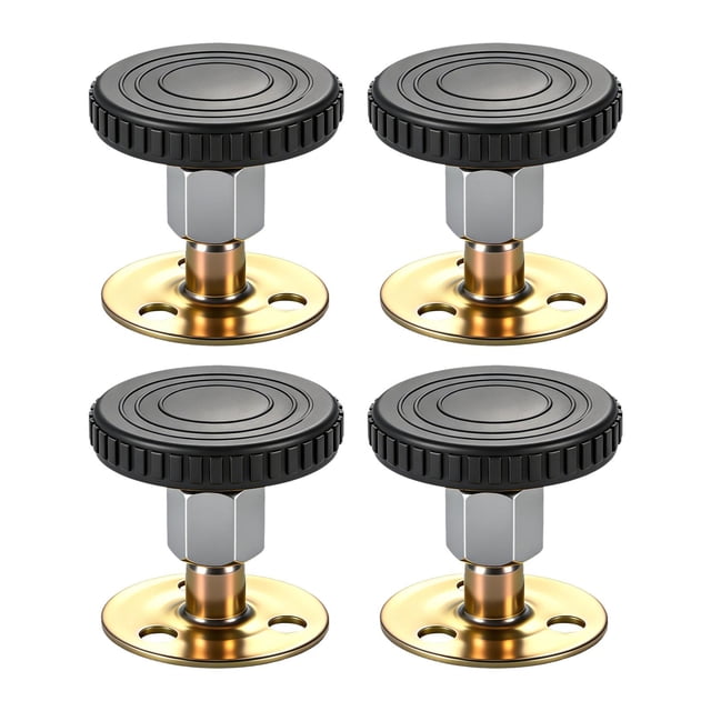 DimyFew 4-piece Set of Adjustable Bed Frame Anti-rattling Tools, Headboard Stoppers, Strong, Load-bearing Support Stabilizers for Furniture to Prevent Rattlin 41mm to 60mm