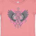 thumbnail image 4 of Inktastic Breast Cancer Cool Wings Boys or Girls Baby T-Shirt, 4 of 5