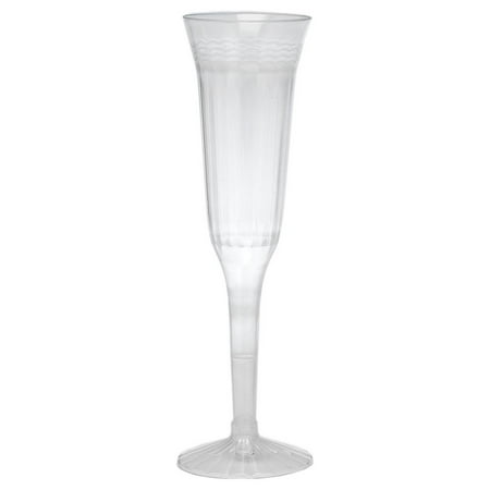 Emi Yoshi Relish Dish - EMI Yoshi EMI-REFC5 Clear 2 Piece 5 Oz. Champagne Flute - 120 / CS