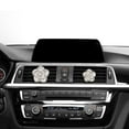 thumbnail image 3 of MyMiniFactory Bling Car Accessories Interior Air Vent Crystal Rhinestone Diamond Flowers Decoration (1 Pair) - White, 3 of 3