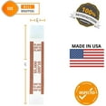thumbnail image 2 of J Mark Currency Sleeves Straps, Color-Coded for Bills, Recyclable Kraft Paper, Multicolor, 330 pack, 2 of 7