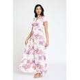 thumbnail image 6 of Surplice Banded Waist Maxi Dress | 3 Colors | S-3X, 6 of 22