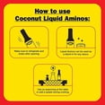 thumbnail image 4 of Pack of 2 Bragg Organic Coconut Liquid Aminos, All Purpose Seasoning, 10 fl oz-With Bowl, 4 of 7