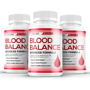 Taoters Blood Balance Supplement – Supports Healthy Blood Sugar & Pressure, 60 Capsules