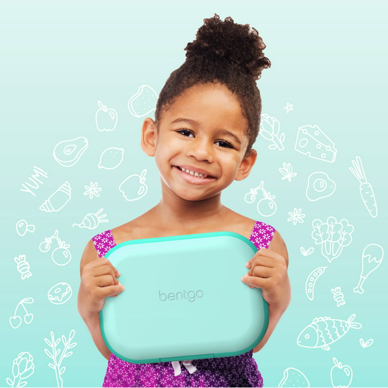 Bentgo Kids Chill Tray & Cover | Kids Food Storage Containers Aqua