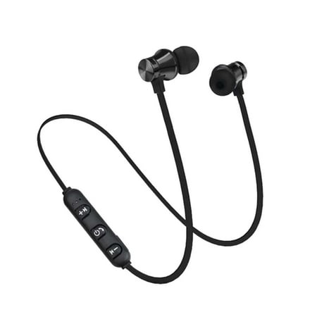 XT11 Magnetic Bluetooth 4.2 In-ear Headset Hands-free Noise Reduction Sports Running Wired Earphone
