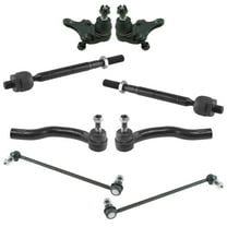 TRQ 8 Piece Steering Suspension Kit Ball Joints Tie Rods Sway Bar End Links New PSA86137 Fits select: 2006-2018 TOYOTA RAV4