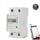 thumbnail image 5 of Medidor de Consumo EléCtrico Digital en KWh con Riel DIN y WiFi. Control Remoto con Interruptor., 5 of 5
