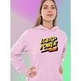 thumbnail image 2 of Lgbtq+ Power Golden Banner Hoodie Women -Smartprints Designs, Female Medium, 2 of 4