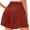 Wine, variant on Stretchy Shorts for Women Loose Pleated Linen Wide Leg Spring/Summer Loose High Waisted Short S-3XL