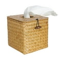 thumbnail image 5 of Cheers.US Square Woven Tissue Box Holder, Decorative Napkin Holder Pumping Paper Case Dispenser, Facial Box for Home Office Car Automotive Decoration, 5 of 7
