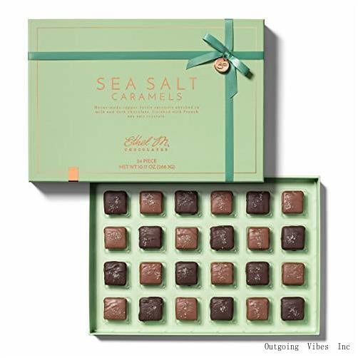 The Sea Salt Caramels Collection, 24 PC, Premium Chocolate Assortment