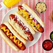 Oscar Mayer Hot Dog Roller Machine with 2 Bread Warmer Racks and Automatic Timer, Yellow
