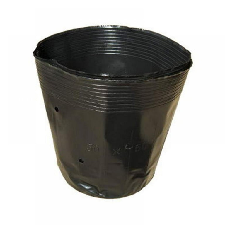 1/2 Gal Plastic Nursery Pots (100-Pack)