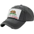 thumbnail image 1 of California Republic Vintage Distressed Washed Baseball Hat Cap, 1 of 3