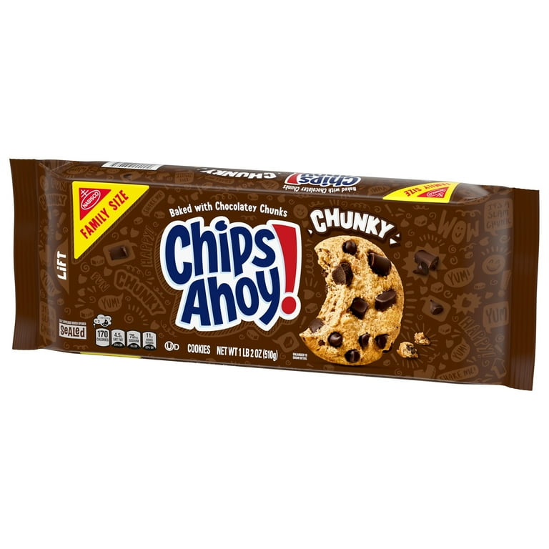 CHIPS AHOY! Original Baked Chunky Chocolate Chip Cookies, Crunchy