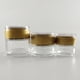thumbnail image 2 of Botella de crema de acrílico transparente de vidrio esmerilado para crema de ojos, crema facial, botellas cosméticas, 2 of 6