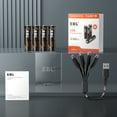 thumbnail image 5 of EBL 4-Pack 3500mWh 1.5V Lithium-Ion Rechargeable AA Batteries with Micro USB Cable, 5 of 12