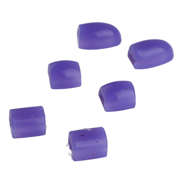 6Pcs Saxophone Key Risers Silicone Cushioning Saxophone Finger Pad Sax Thumb Pad Wind Instruments Thumb Pad