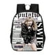 thumbnail image 1 of Clearance Mochila transparente, mochila transparente de PVC aprobada para estadios con correa reforzada, mochila escolar para la escuela, el lugar de trabajo, el estadio, los, 1 of 3