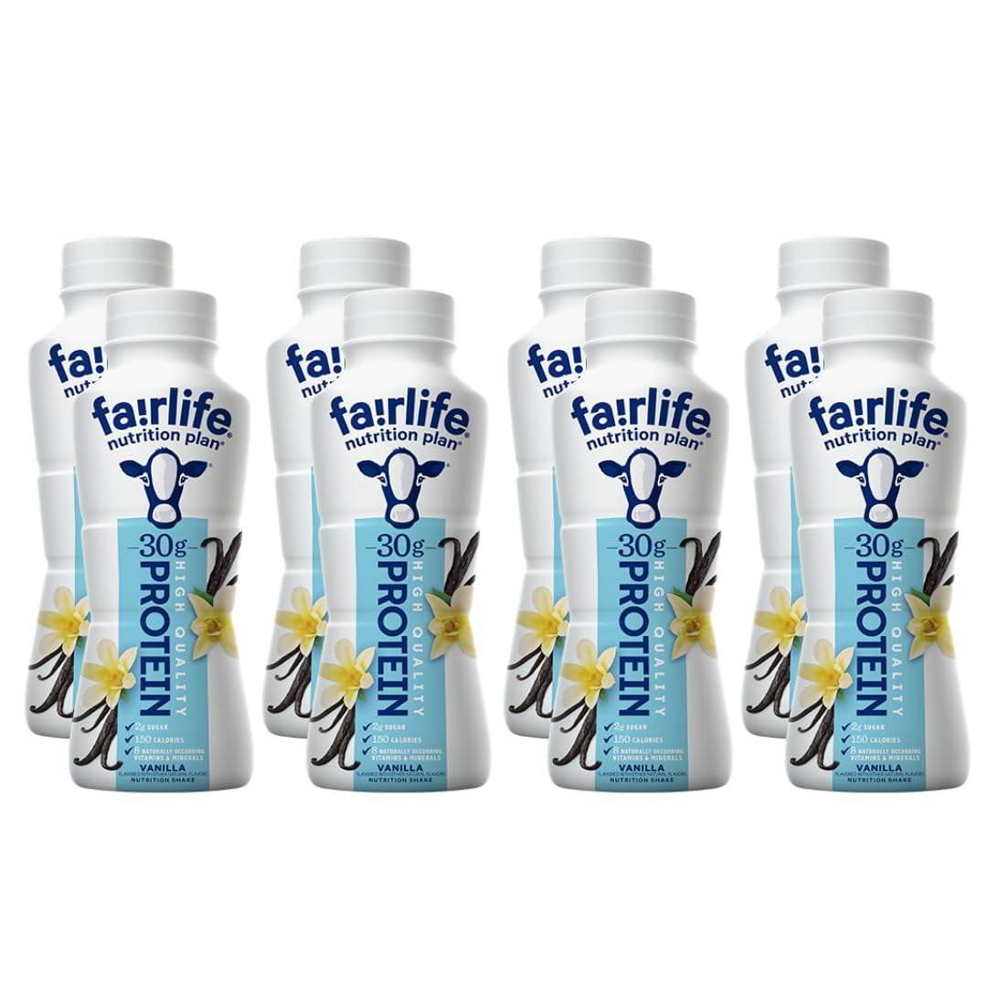 Fairlife Nutrition Plan 30g Protein Shake, Vanilla (11.5 fl. oz, 8 Pack)