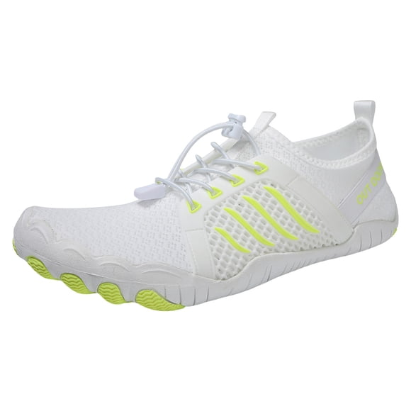 krdevn Barefoot Shoes Women/Men - Men Sports Shoes Color Matching Couple Style Flat Bottomed Quick Drying River Tracing Shoes Breathable,River Trekking Shoes, Fishing Wader Boots