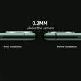 thumbnail image 3 of For Apple iPhon 11 Pro Hardness Camera Lens Screen Protector by Insten Back Camera Lens Protective Tempered Glass Film Screen Protector(1pcs), 3 of 8