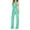 Green, variant on Jumpsuits for Women Dressy Wedding Deep V-neck Long Leg Pant Bling Shiny Sequin Party Romper Summer Sexy Solid Color Hanging Neck Off Shoulder Backless Clubwear Jumpsuits