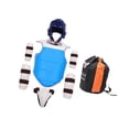 thumbnail image 3 of Almencla Man Taekwondo Protective Gear Kit Taekwondo Uniform Set for Boxing Accessory L, 3 of 8