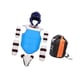 thumbnail image 4 of Kit de equipo de protección de Taekwondo perfecl para hombre protector de brazo protector de pierna protector de cabeza azul L, 4 of 8