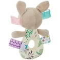 thumbnail image 2 of Taggies Embroidered Soft Ring Rattle, Flora Fawn, 6-Inches, 2 of 5
