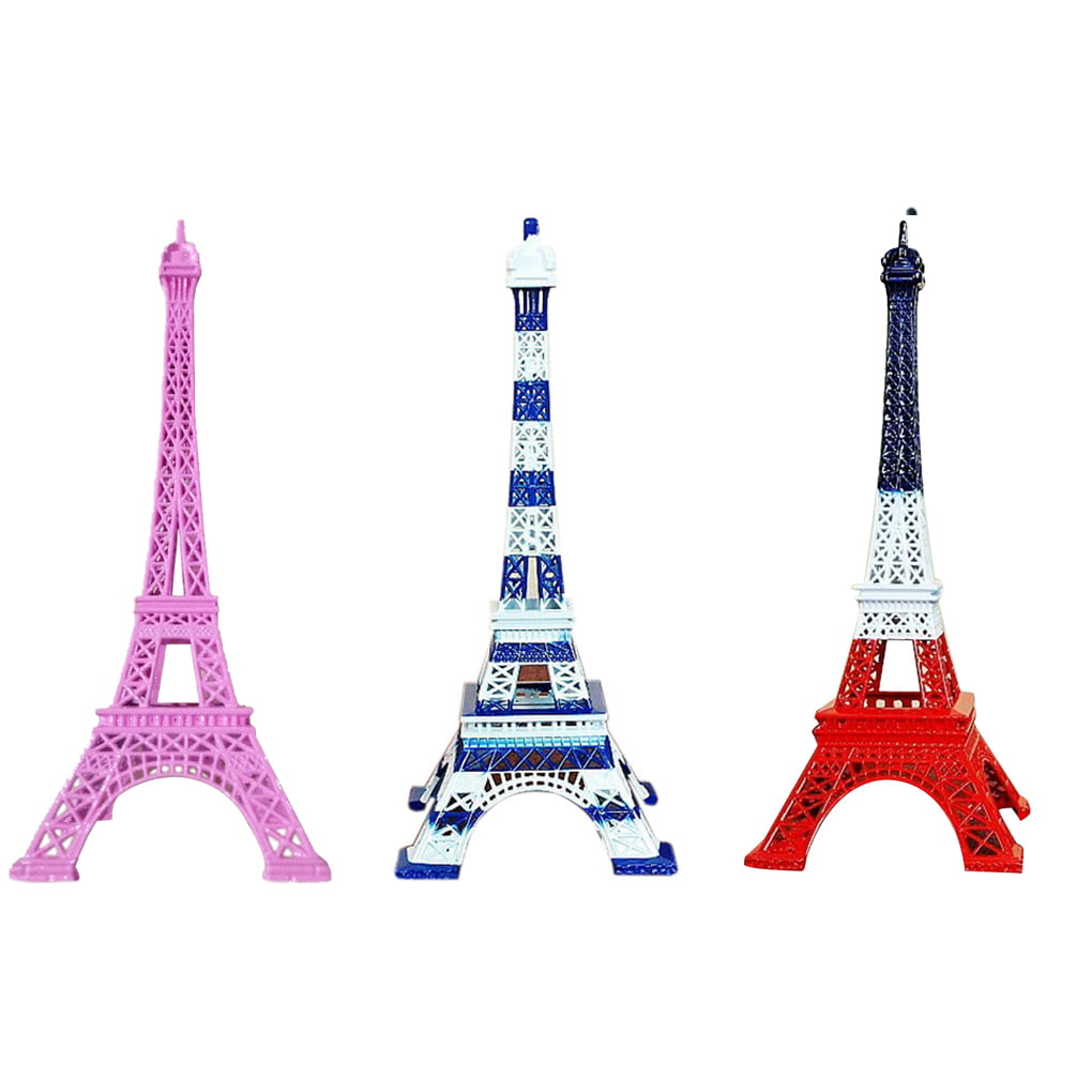 5 Color Metal Paris Eiffel Tower Model w Diamond Decoration Home Wedding  décor