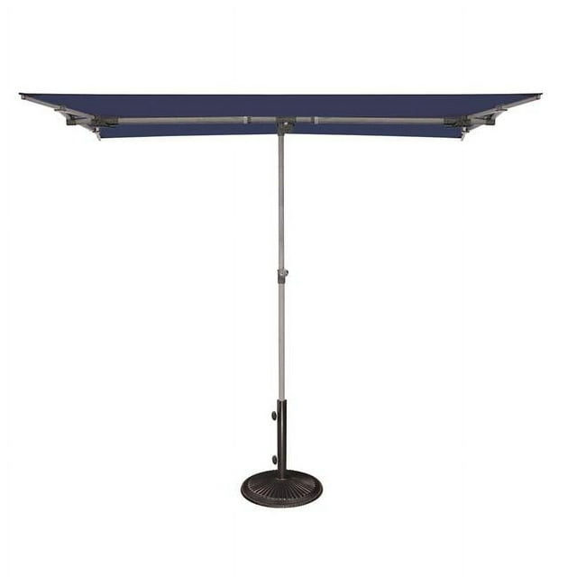 SimplyShade SSBU-5X7RT5T-P034 Capri 4.95 ft. x 6.93 ft. Rectangle Balcony Umbrella Navy