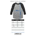 thumbnail image 2 of Rocky Italian Stallion White Heather Adult Raglan Baseball T-Shirt, 2 of 2