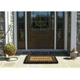 thumbnail image 1 of Nedia Home O2188 22 x 36 in. Florentine Black Heavy Duty Coir Doormat - Personalized, 1 of 1