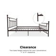 thumbnail image 6 of DHP Manila Metal Platform Bed with Adjustable Height, King, Bronze, 6 of 18